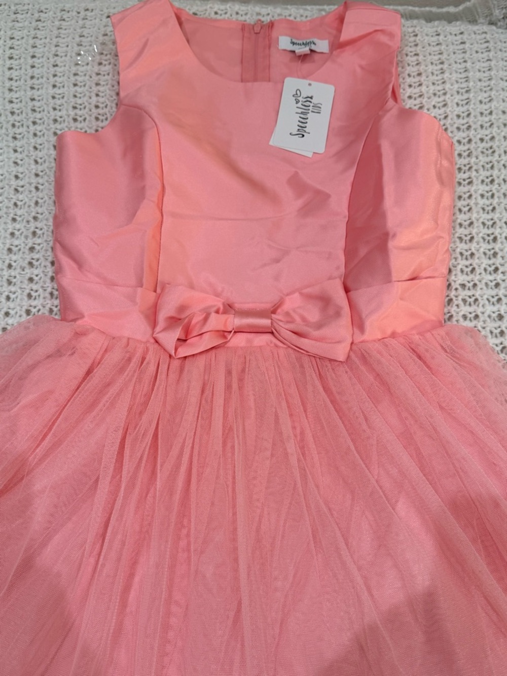 Speechless Big Kid Girls Sleeveless A-Line Dress in dark rose size 16. - Picture 3 of 6
